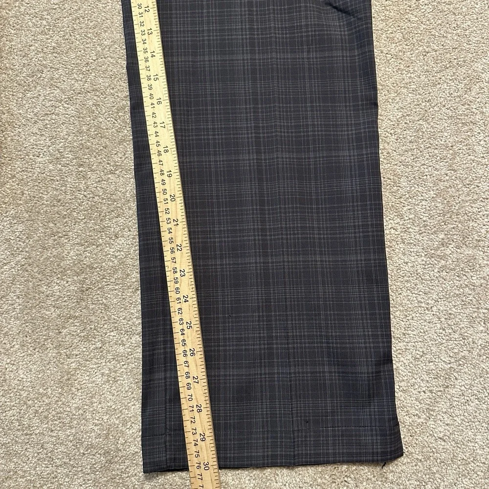 Men's Nike Fit-dry Golf Pants 36x30 Plaid Flat Front Athlete Performance‎ Sales